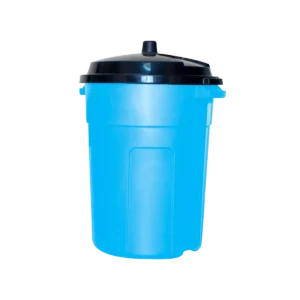 Bote de basura azul