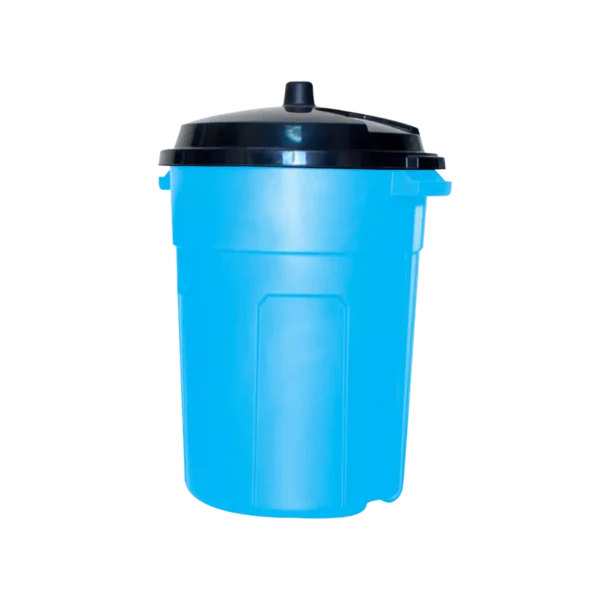 Bote de basura azul